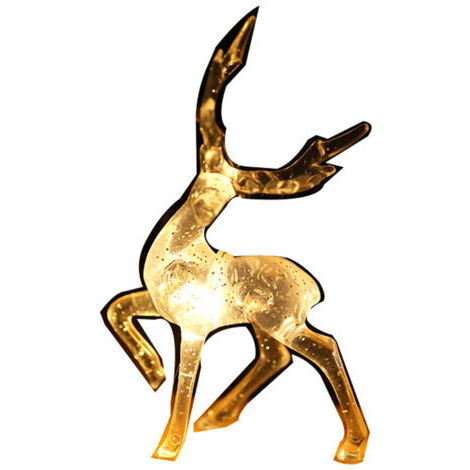 Guirlande lumineuse cerf, lumières de festival, veilleuse solaire LED Sika, lumières de décoration de fête de Noël, lanternes d'élan