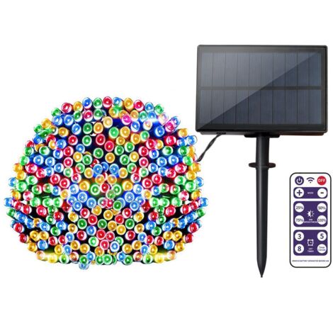 Guirlande lumineuse de 100 mètres composée de 800 LED, décorations pour sapin de Noël, guirlandes lumineuses de jardin, lanternes étanches