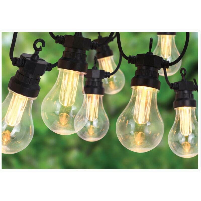 Guirlande de jardin party avec 10 lumières led
