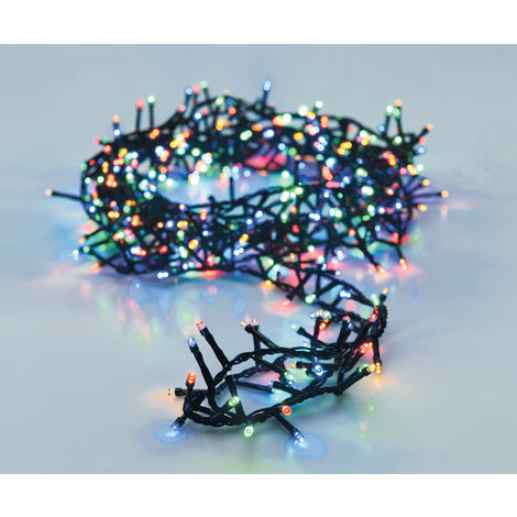 Guirlande lumineuse de Noël 1000 LED - colorée / multicolore