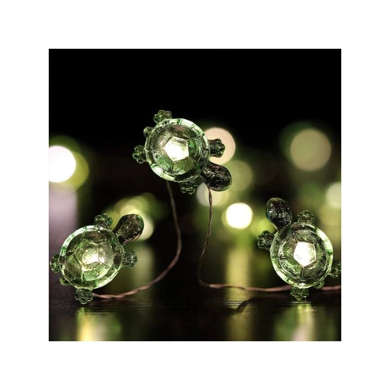 Guirlande Lumineuse Décorative Tortue 13ft 40 led Résistant Aux Intempéries
