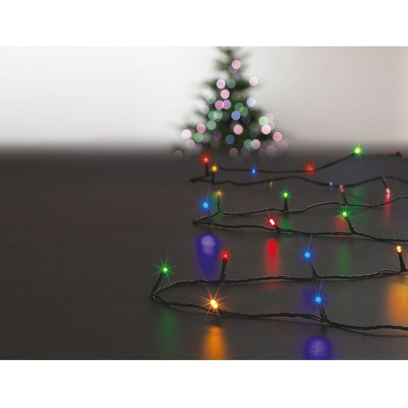 Fééric Lights And Christmas - Guirlande lumineuse Extérieur programmable 14 mètres 192 led Multicolore - Feeric Christmas - Multicolore