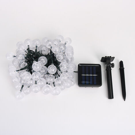 Guirlande Lumineuse Extérieure Solaire, Lampion Solaire Decoration Exterieur