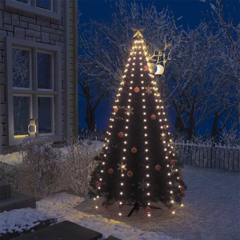 Guirlande lumineuse filet d'Sapin de Noël,Arbre de Noël 250 LED 250 cm -WYW71736