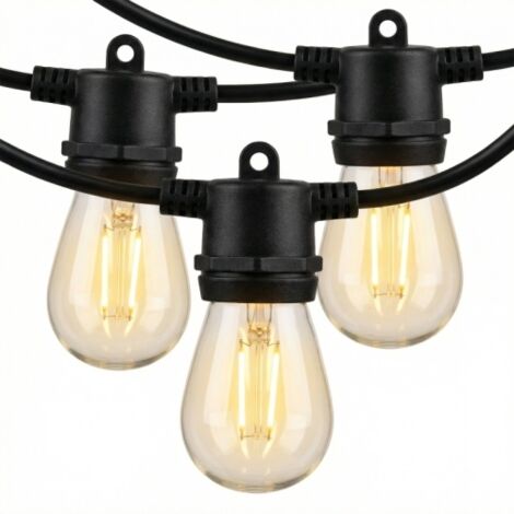Guirlande lumineuse globe, guirlande lumineuse rideau RGBW, étanche IP44 pour la décoration intérieure et extérieure