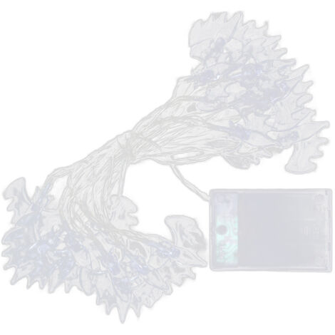 Guirlande Lumineuse Halloween LED Violette - 2 Modes d'Éclairage pour Intérieur et Extérieur