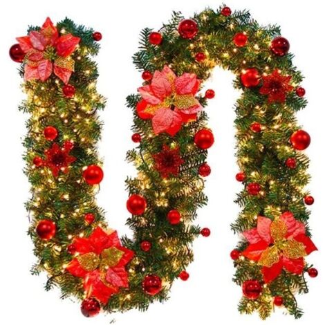 Guirlande lumineuse Imitation Sapin - LED - 2.7m