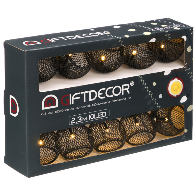 Guirlande lumineuse industry 10, 2,30 m
