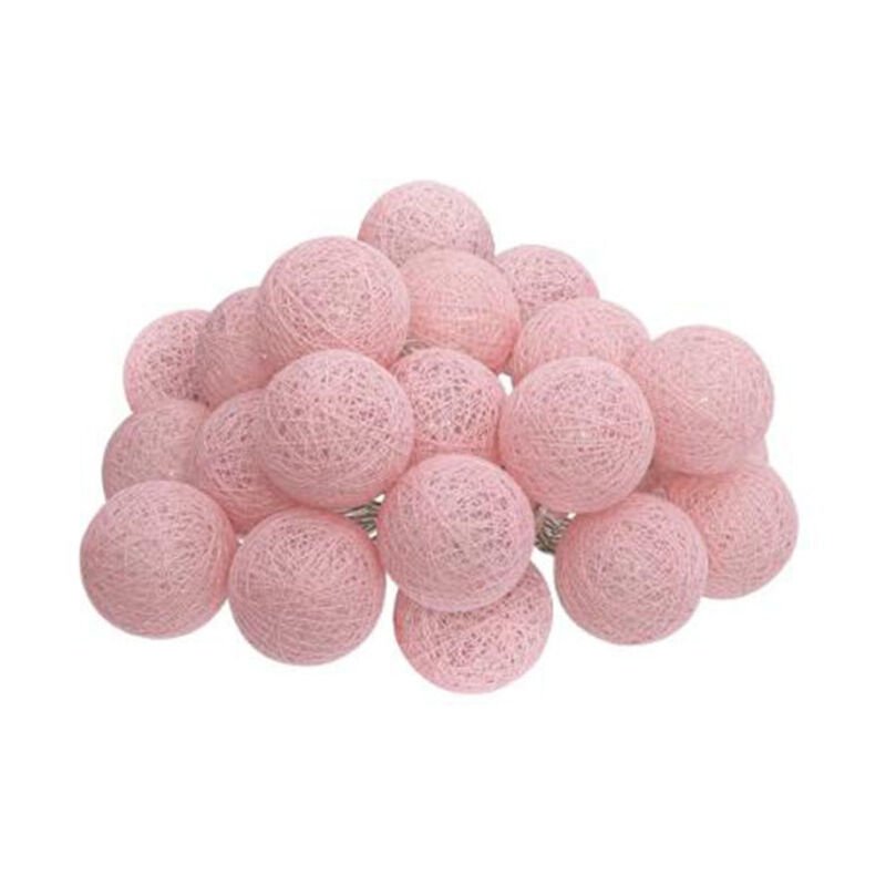 Guirlande Lumineuse à Led '20 Boules' Rose