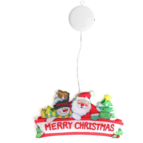 Guirlande Lumineuse LED à Ventouse pour Décoration de Noël - Fenêtre et Vitrine