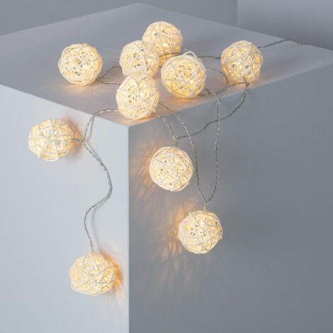 Guirlande Lumineuse LED Bhala 1.6m Blanc Chaud 2700K - 3000K - Blanc Chaud 2700K - 3000K