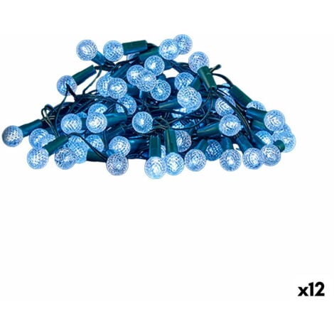 KRIST+ Guirlande lumineuse LED blanc 800x10x2cm - Lot de 12