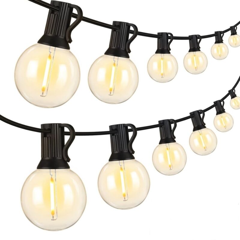 Guirlande lumineuse LED étanche 50m - 50 lumières pour jardin et terrasse