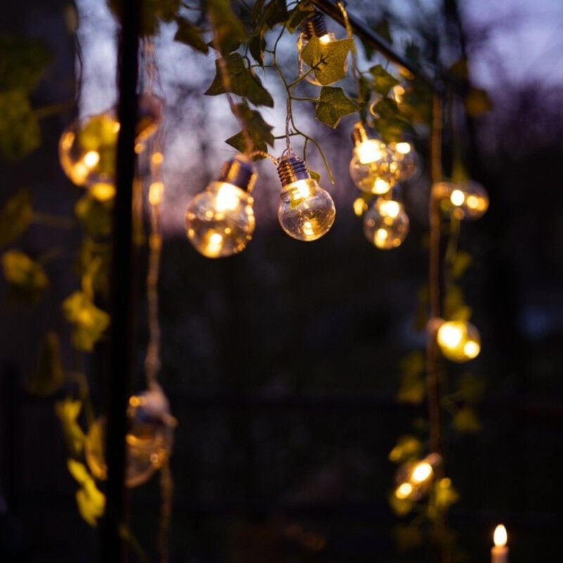 Guirlande lumineuse led Guinguette 3.80 m connectable