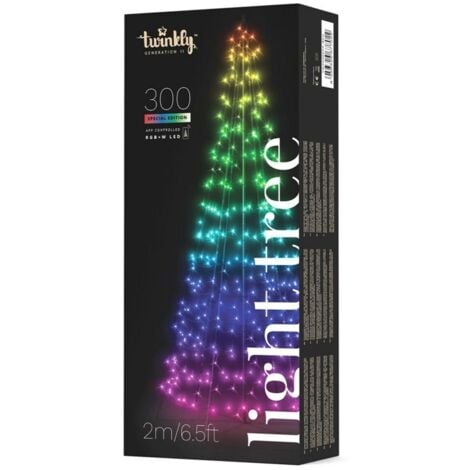 3m 450 LEDS multicolores RGBW TWINKLY LIGHT TREE