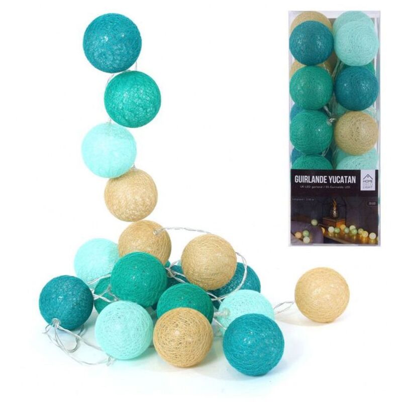 Guirlande lumineuse - - M12 - 20 Leds - 3,45 m - Nuances dégradées