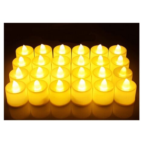 Guirlande lumineuse Noël 24 LED blanc chaud, décoration intérieure extérieure résistante aux intempéries.