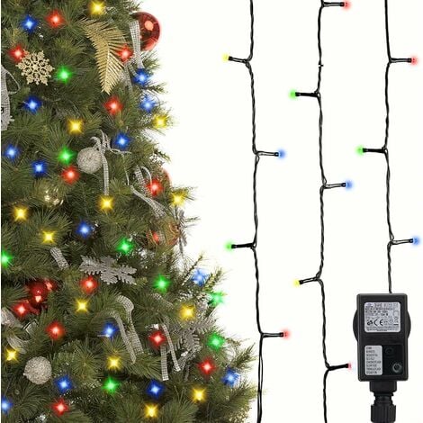 Guirlande Lumineuse Sapin de NoëL Haloyo®, LED 3.5M Guirlande Lumineuse,Intérieur  et Extérieur