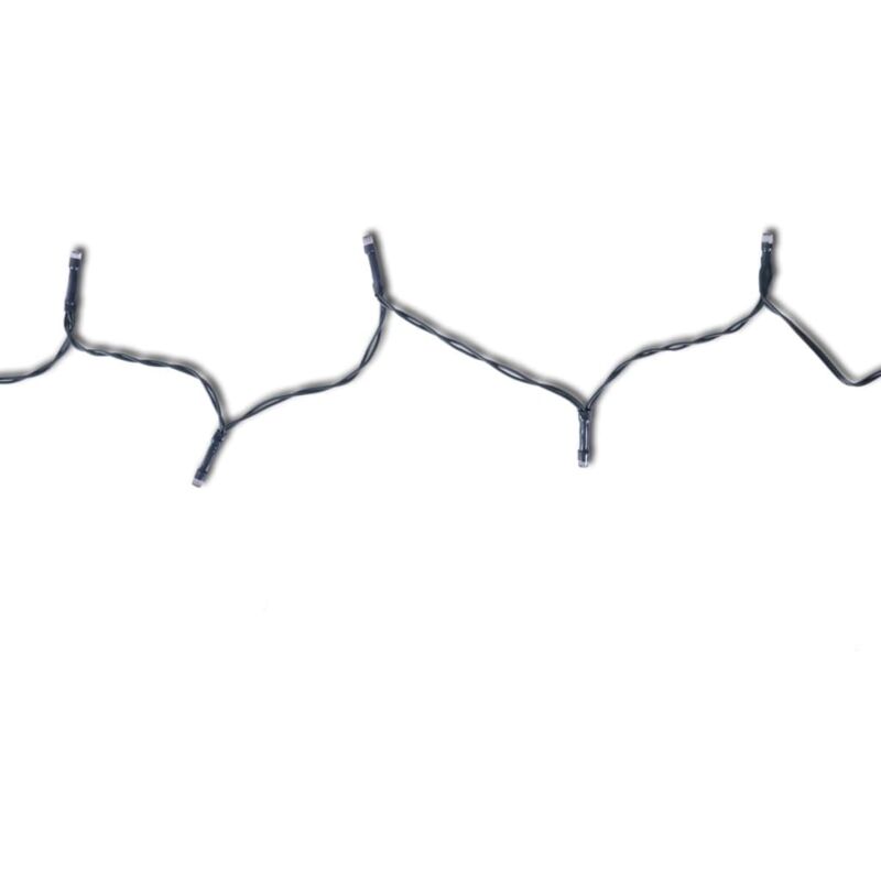 Vidaxl - Guirlande lumineuse solaire à led 24 lumières 3,8 m 2 pcs