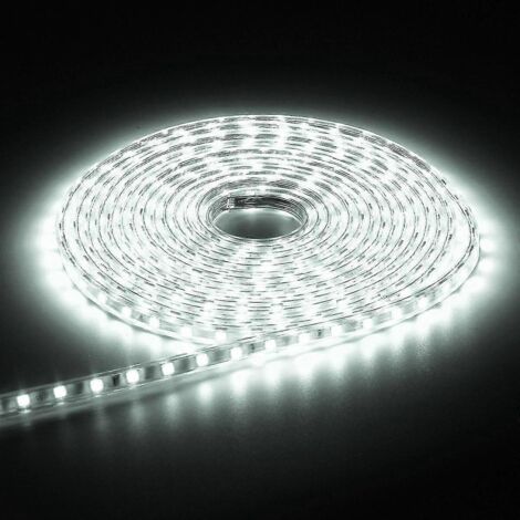 Guirlande lumineuse solaire LED d'extérieur, étanche, pour fêtes, jardin et décorations de Noël (lampe blanche).