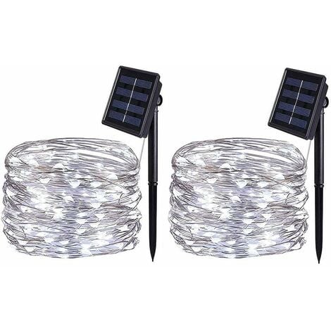 Guirlande lumineuse LED solaire décorative Tenali 2M 2600-2700K IP44