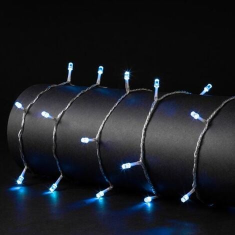 Guirlande lumineuse Timer 50 m Bleu 500 LED CT