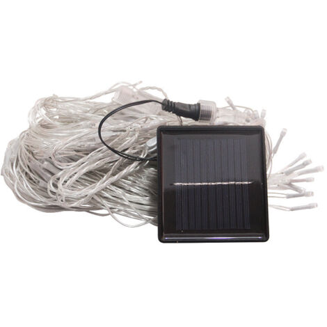 Guirlande Lumineuses Filet,96 LED Filet Lumineux 1,5M X 1,5M 8 Modes énergie étanche,Dimmable pour Chambre Noël Mariage Soirée Maison Jardin,Blanc Chaud