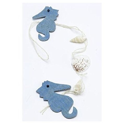 Guirlande mer hippocampes, le lot de 2