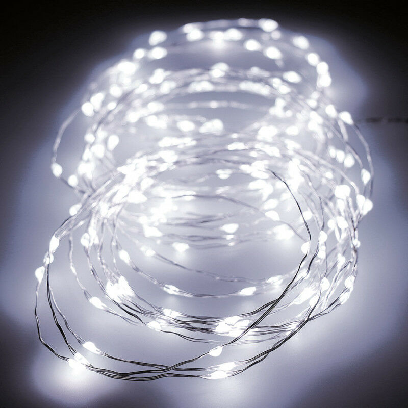 EDM - Guirlande Micro Led Scintillante 14m 180 Led Lumière Froide