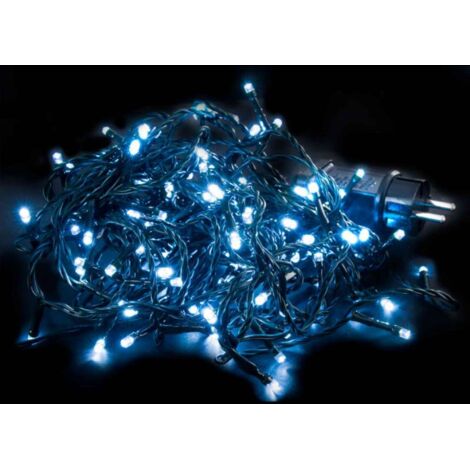 Guirlande Multifonction 120 LEDs Blanc Froid 220V 12m IP44