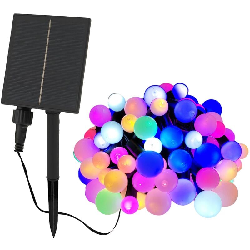 Guirlande Solaire BILLY RGB Multicolore 9,90M