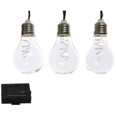 Guirlande Solaire Extérieur, Ampoule Micro-led.