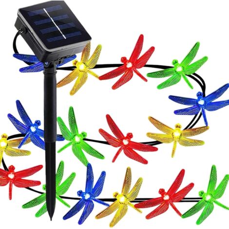 Guirlande Solaire Extérieur - Guirlande Lumineuse À Chargement Solaire Pour