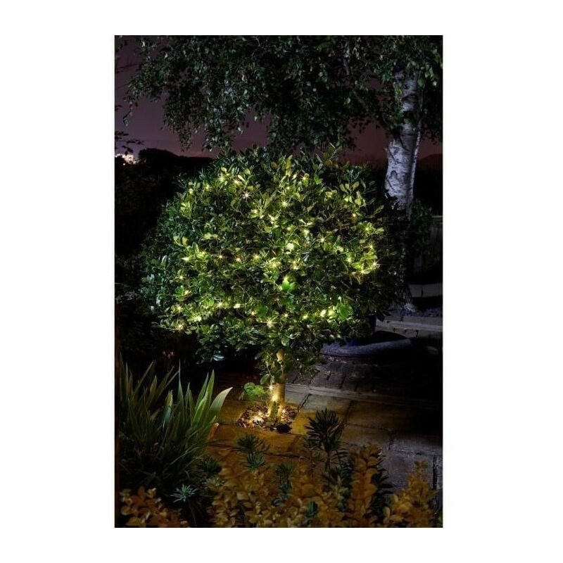 Guirlande d'extérieur LUCIOLE 200 leds blanc chaud SMART GARDEN