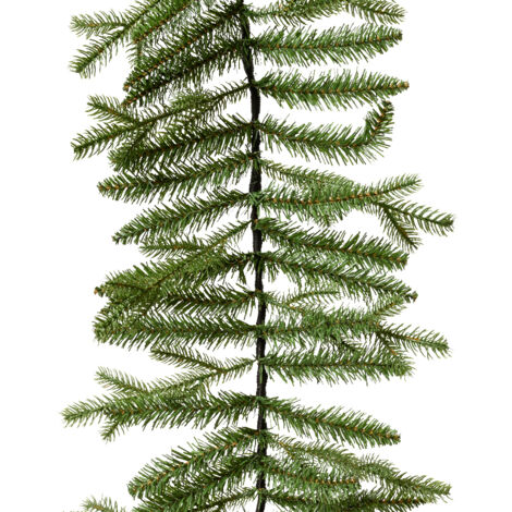 Guirlande verte pour intérieurs et extérieurs dia30cm x Lun.270cm
