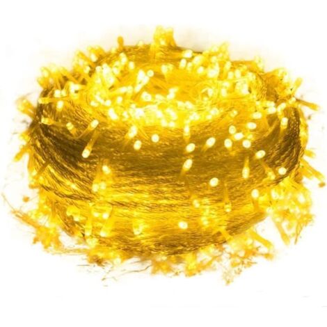 Guirlandes Lumineuses - Imperméable - 300 LED - Blanc - Jaune - 8 Modes