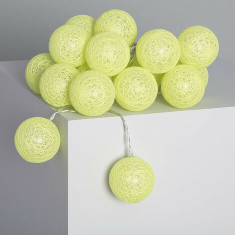 Guirnalda 20 Bolas LED Lemon 3.15m/4.35m