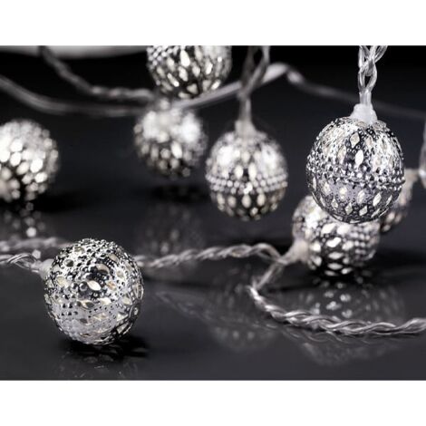 Guirnalda 8 bolas led diamond