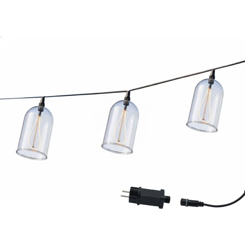 Guirnalda de campanas de filamento 15M GLOW