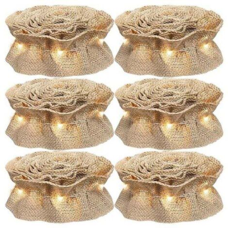 Guirnalda de cintas para árbol de Navidad con cuadros búfalo, XU, 2,7 m x 6 rollos de barra luminosa. Guirnalda de cintas para árbol de Navidad con cuadros búfalo, decoración navideña - KZQ