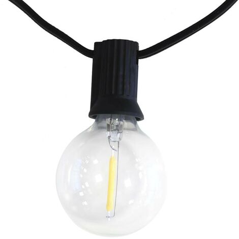Guirnalda de exterior LED solar IP44 4W 600Lm 4000K