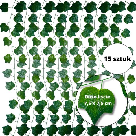 Guirnalda de hiedra - 235 cm - 15 piezas
