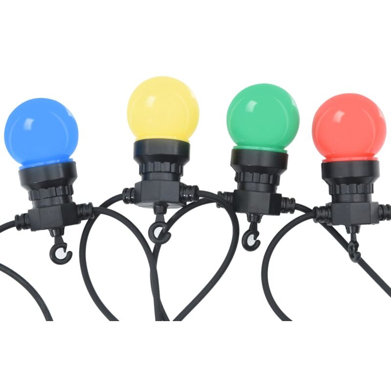 

Guirnalda de luces 20 uds adorno navideño redondo 23 m - Multicolor - Vidaxl