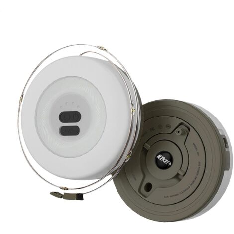 Guirnalda de luces para acampar - Luz portátil para exteriores, cadena de 10 metros  Brillo ajustable, recargable, materiales de iluminación versátiles