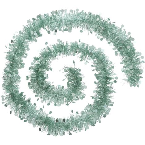 Guirnalda de Navidad 100x4x2m verde almendra - Atmosphera créateur d'intérieur