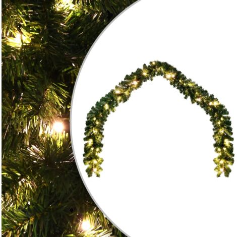 Guirnalda de navidad con luces LED 20 m vidaXL