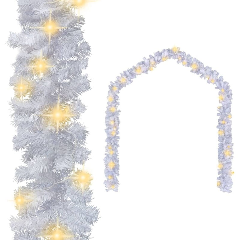 

Guirnalda de Navidad con luces LED blanco 10 m