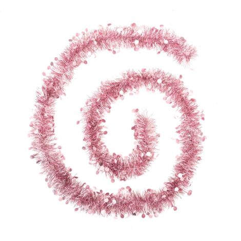 Guirnalda de Navidad con relieve rosa 100x4x2m - Atmosphera créateur d'intérieur