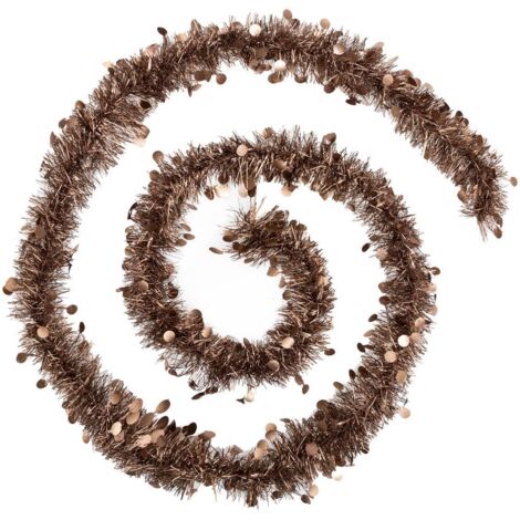 Guirnalda de pastillas en relieve 10cmx2m 4 pliegues bronce - Atmosphera créateur d'intérieur