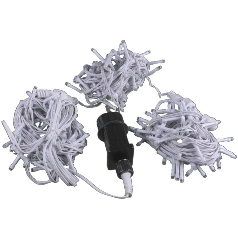 

Guirnalda Led 12m Rojo Cable Blanco Capsula Trasparente 24V - Jandei